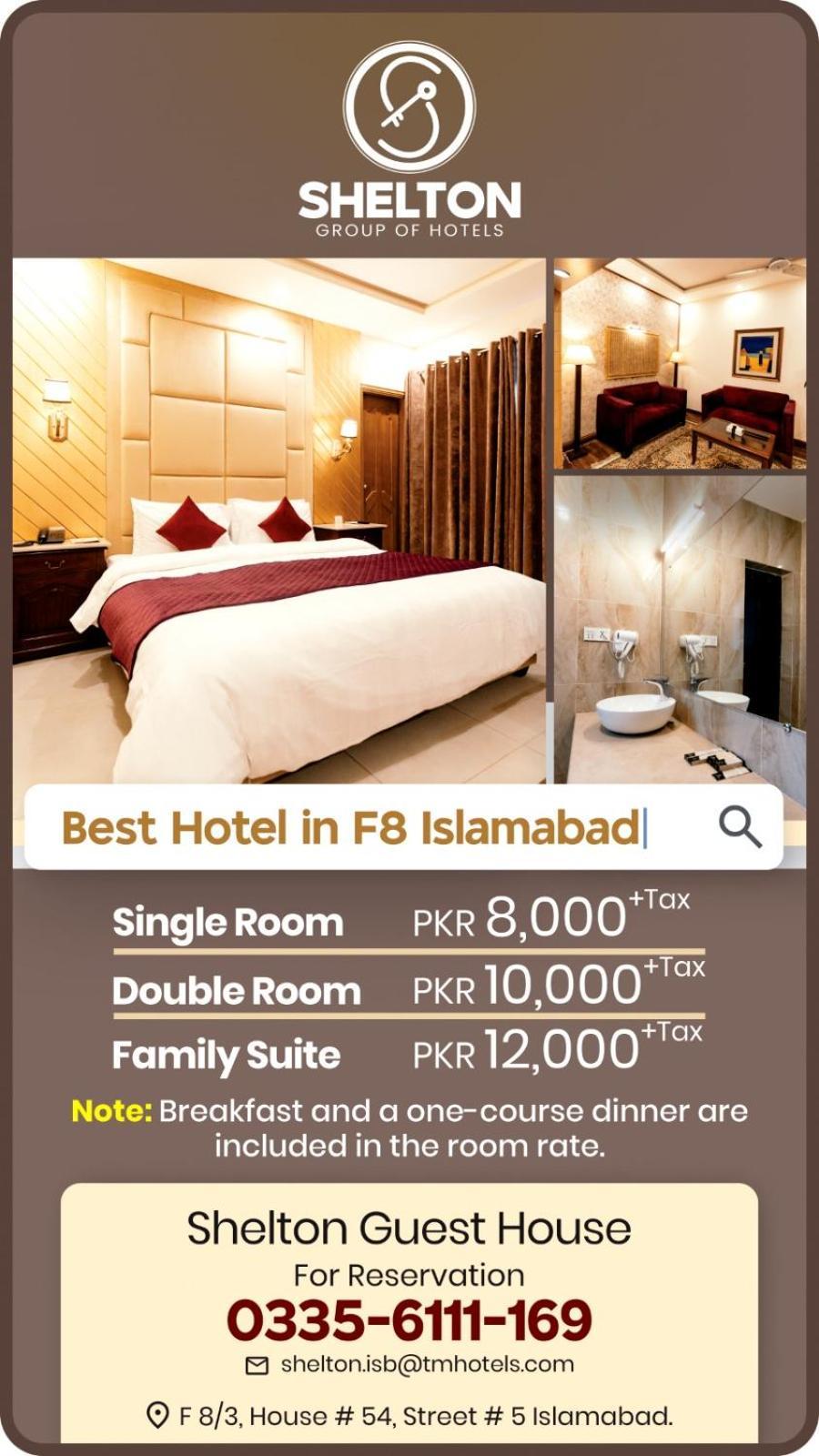 Shelton Guest House Islamabad Exterior photo